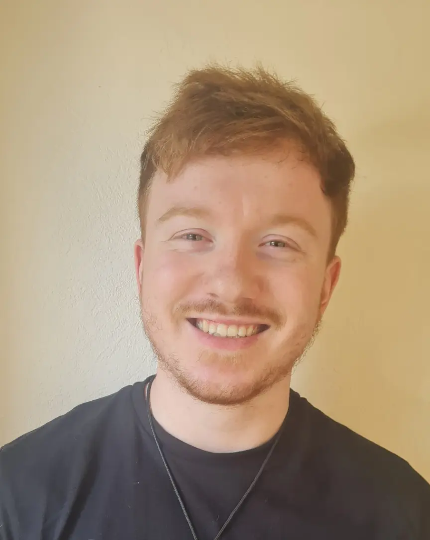 Image of Ginger man with slight facial hair